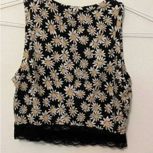 forever 21 daisy crop top
